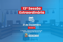 13ª Sessão Extraordinária 2022 - 21/12/2022