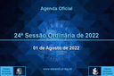 24ª Sessão Ordinária 2022 - 01/08/2022