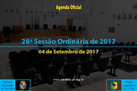 28ª Sessão Ordinária de 2017 - 04/09/2017