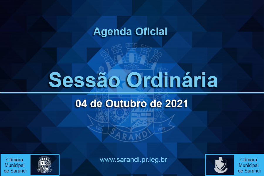 34ª Sessão Ordinária 2021 - 04/10/2021
