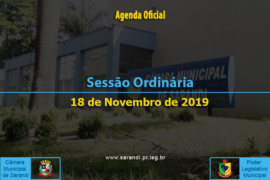 39ª Sessão Ordinária 2019