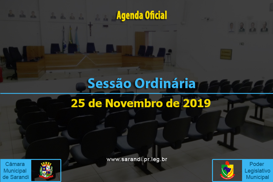40ª Sessão Ordinária 2019