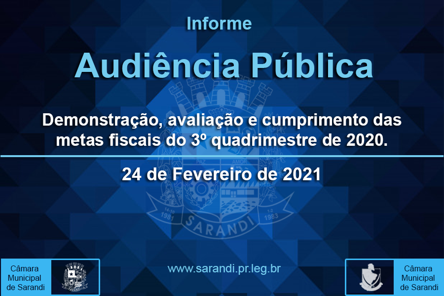 Audiência Pública - 24/02/2021
