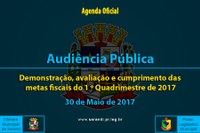 Audiência Pública de 30 de Maio de 2017