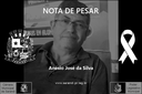 Nota de pesar - Anésio José da Silva