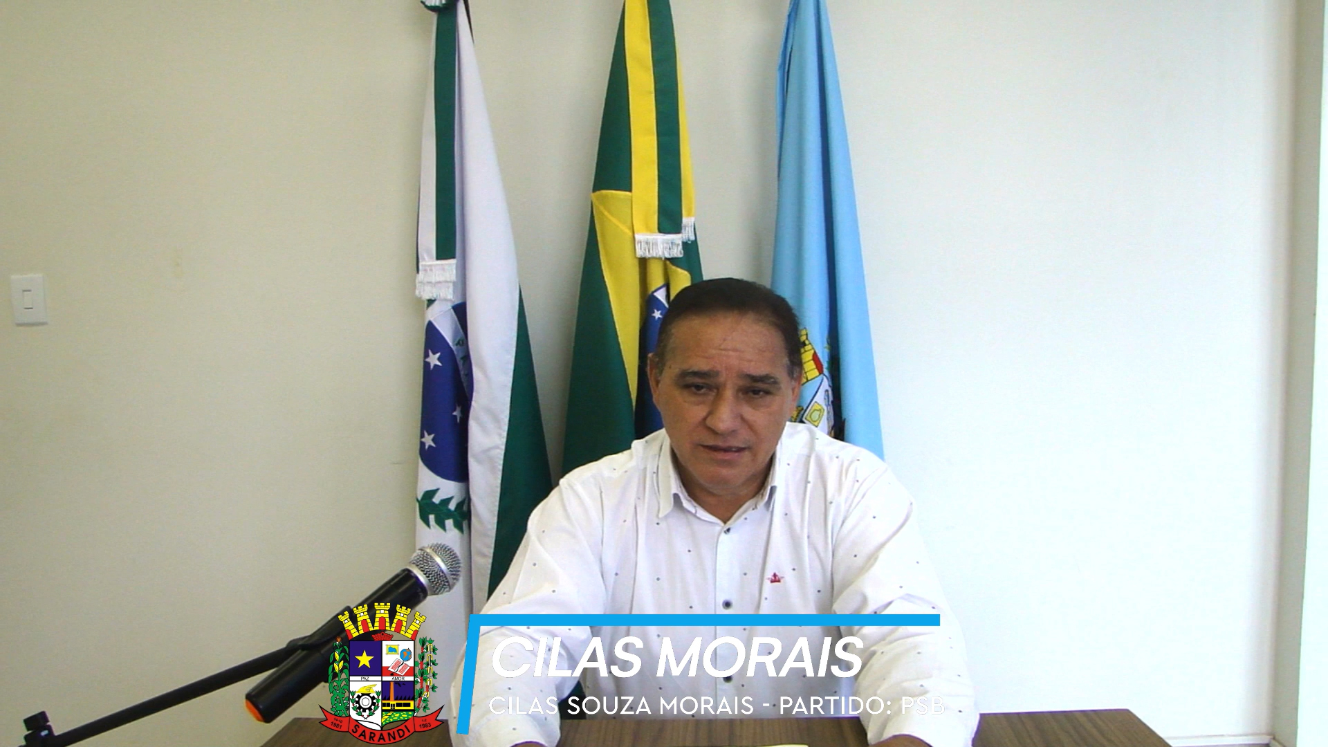 Quadro: Fala Vereador - Cilas Moraes