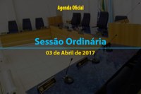 Sessão Ordinária de 03/04/2017