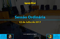 Sessão Ordinária de 03 Julho de 2017