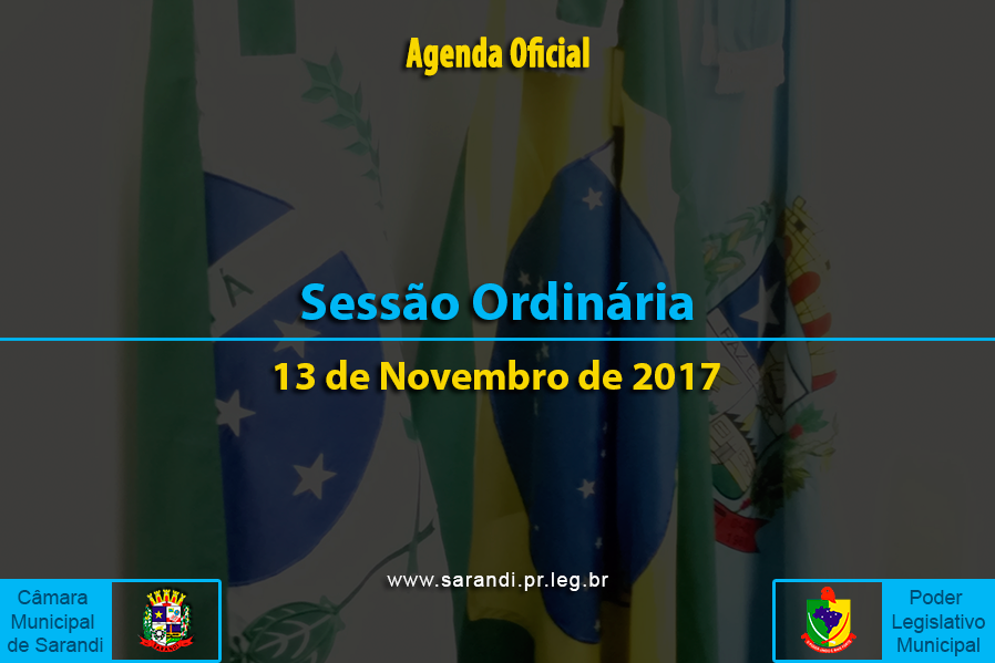 Sessão Ordinária de 13/11/2017