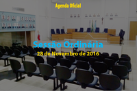 Sessão Ordinária de 28/11/2016